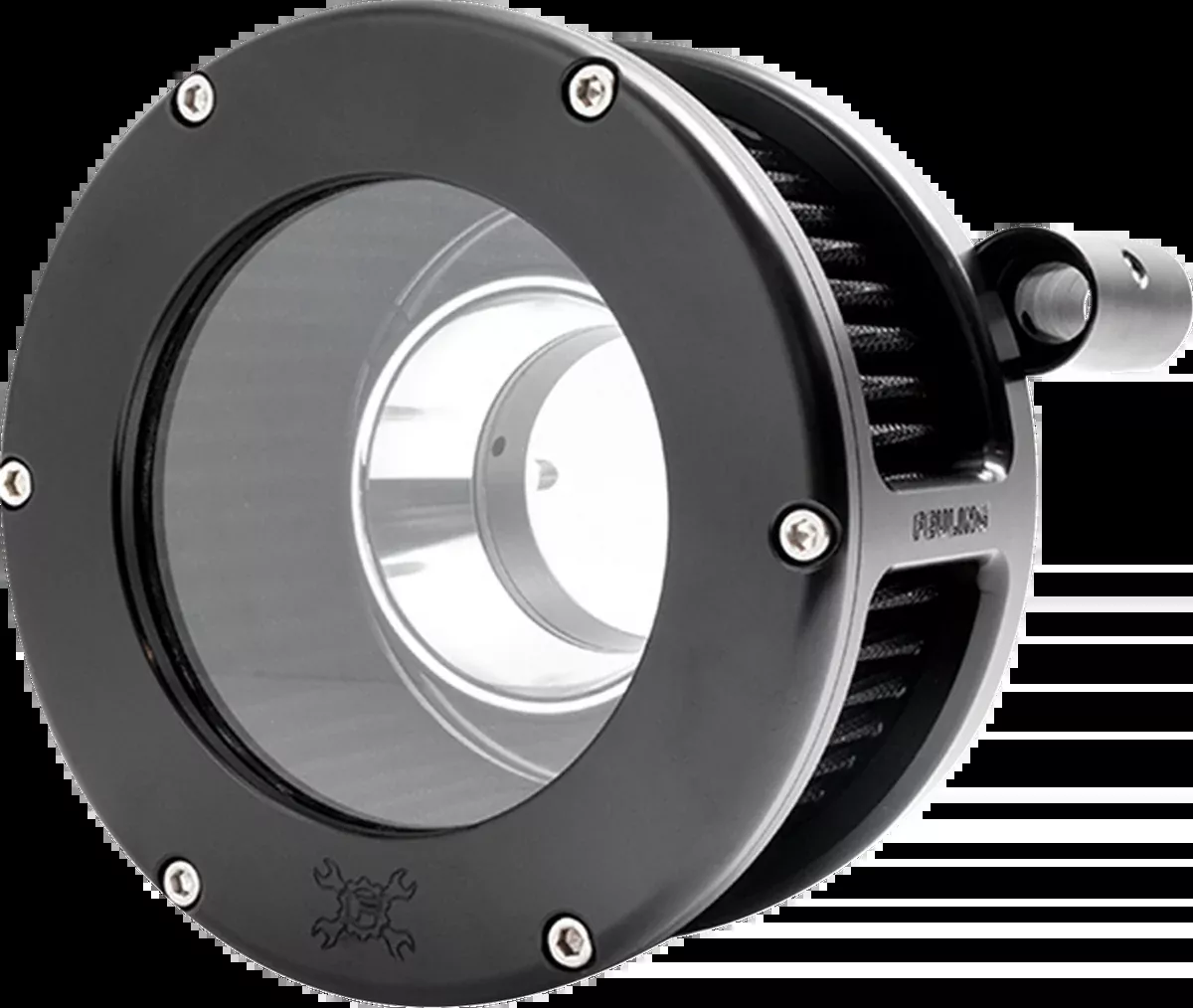 BA Air Cleaner Kit - Black/Clear with Black Filter - '08-'16 Touring TBW