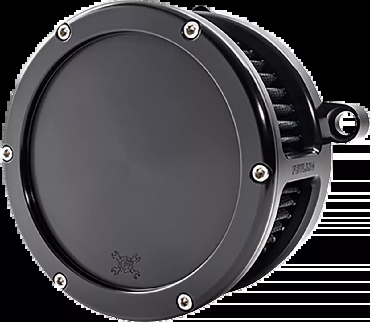 BA Air Cleaner Kit - Black with Black Filter - M8