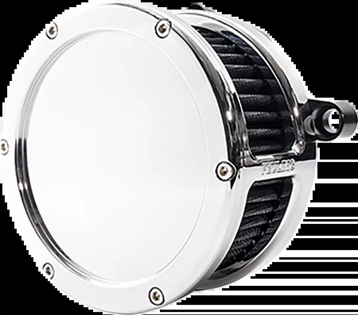 BA Air Cleaner Kit - Chrome with Black Filter - M8
