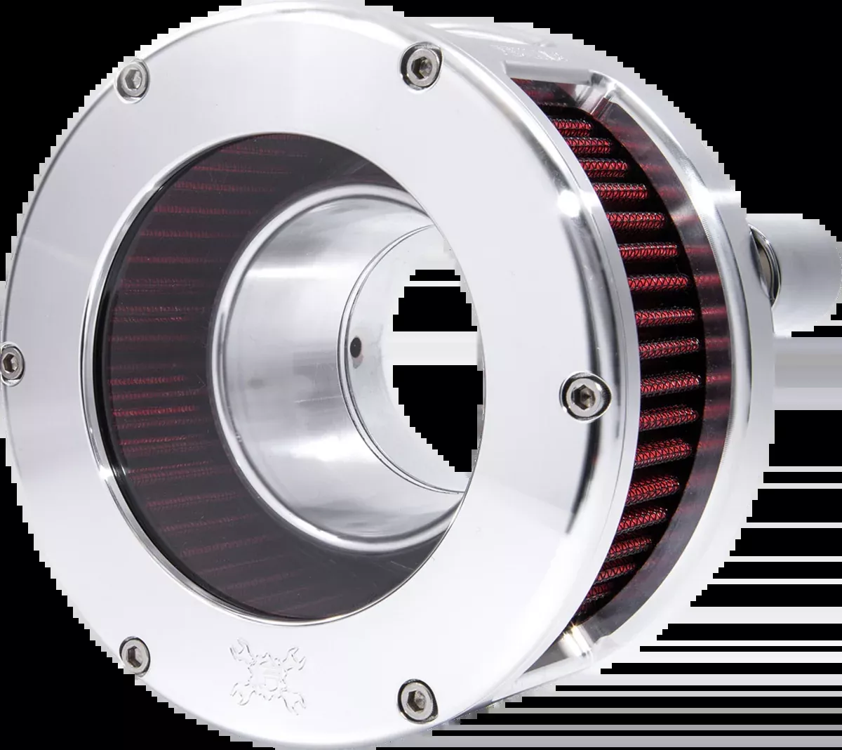 BA Series Air Cleaner Kit - Raw - Red Filter