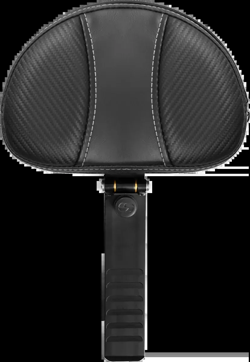 Backrest - Dominator - Carbon Fiber w/ Gray Stitching - XL '04-'22