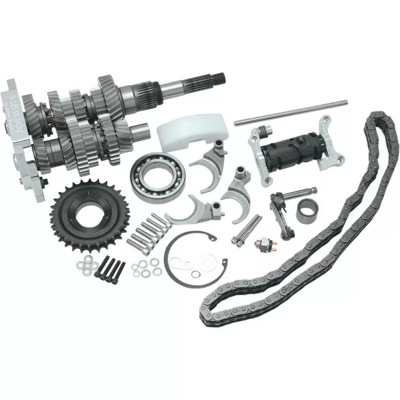 Baker DD411P DD6 Direct Drive 3.24 6 Speed Gear Set Harley Touring 01-06