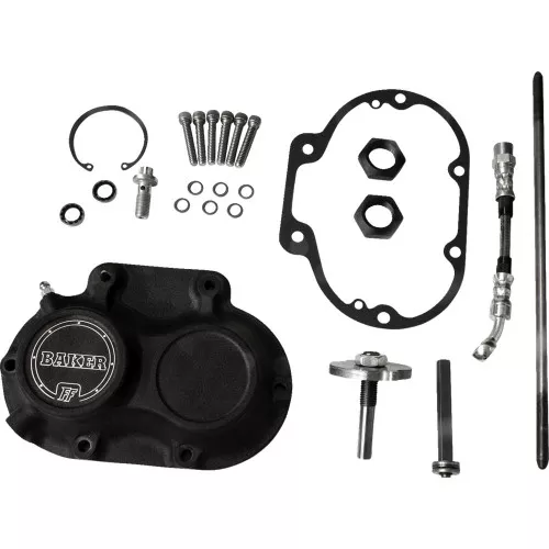 Baker Hydraulic Side Cover for 2017-2023 Harley Touring - Hog Black
