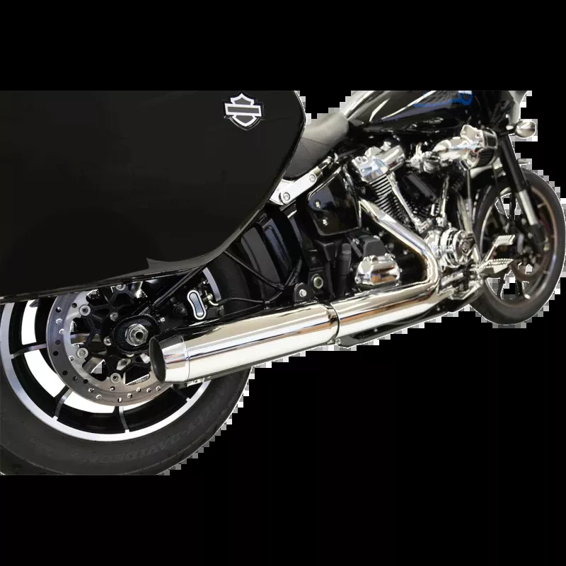BASSANI 4″ HO SLIP ON MUFFLER HARLEY DAVIDSON SOFTAILS 25-26