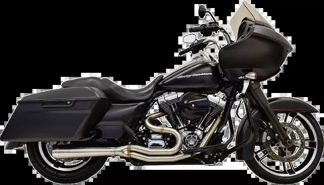 Bassani 4" Road Rage 3 Megaphone Exhaust System fits 2007-2016 Harley Touring