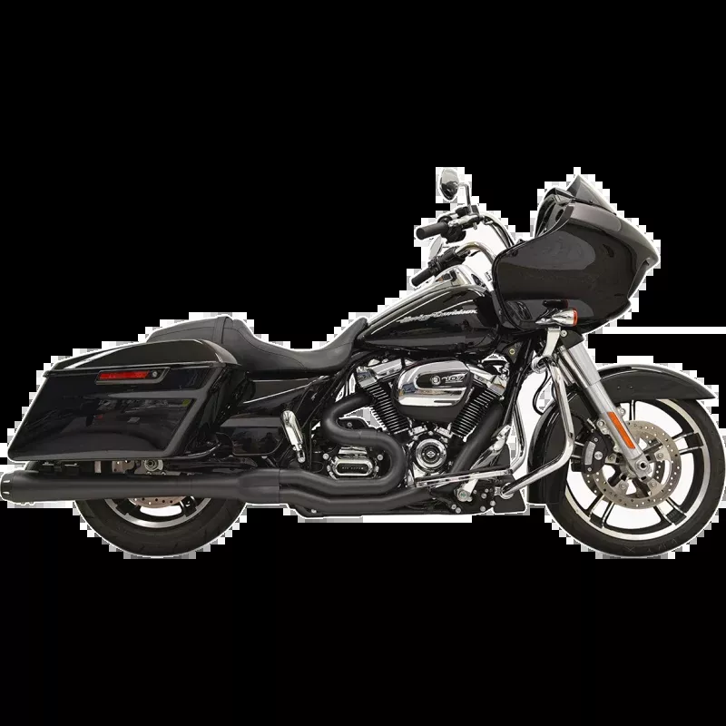 BASSANI B4 2:1 EXHAUST SYSTEM HARLEY DAVIDSON BAGGERS 09-16