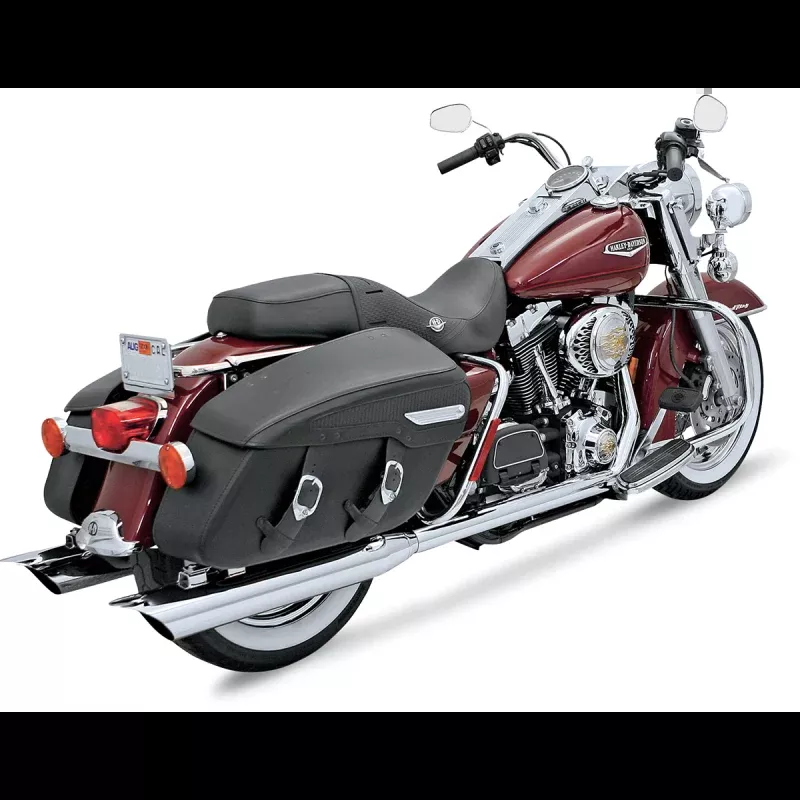 BASSANI BAGGER TRUE DUAL HEADPIPES HARLEY DAVIDSON BAGGERS 97-08
