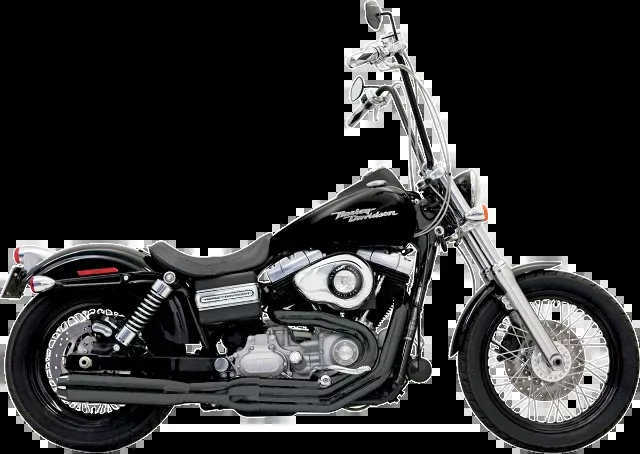 Bassani Black 2-1 Road Rage 2 B1 Power Exhaust for 91-17 Harley Dyna FXDB FXD