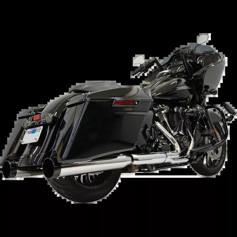 BASSANI EXHAUST MUFFLERS 4.5″ HARLEY DAVIDSON BAGGERS 17-25