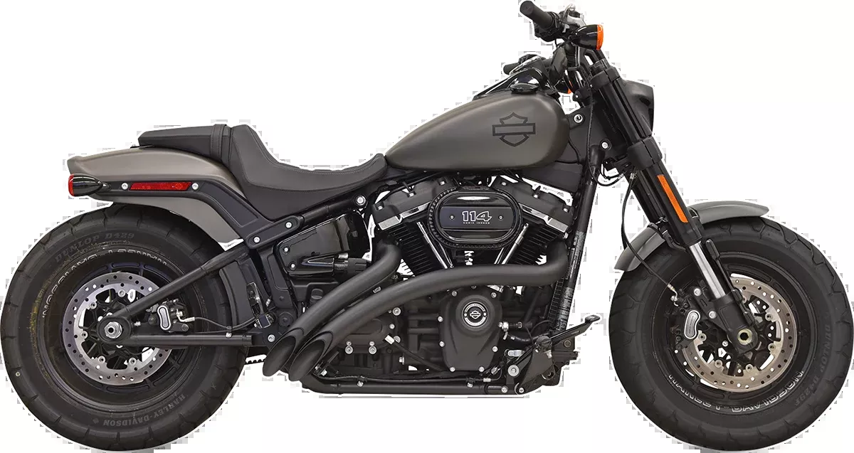Bassani Radial Sweeper 2-2 Motorcycle Exhaust 2018-2021 Harley Softail FXST FXFB