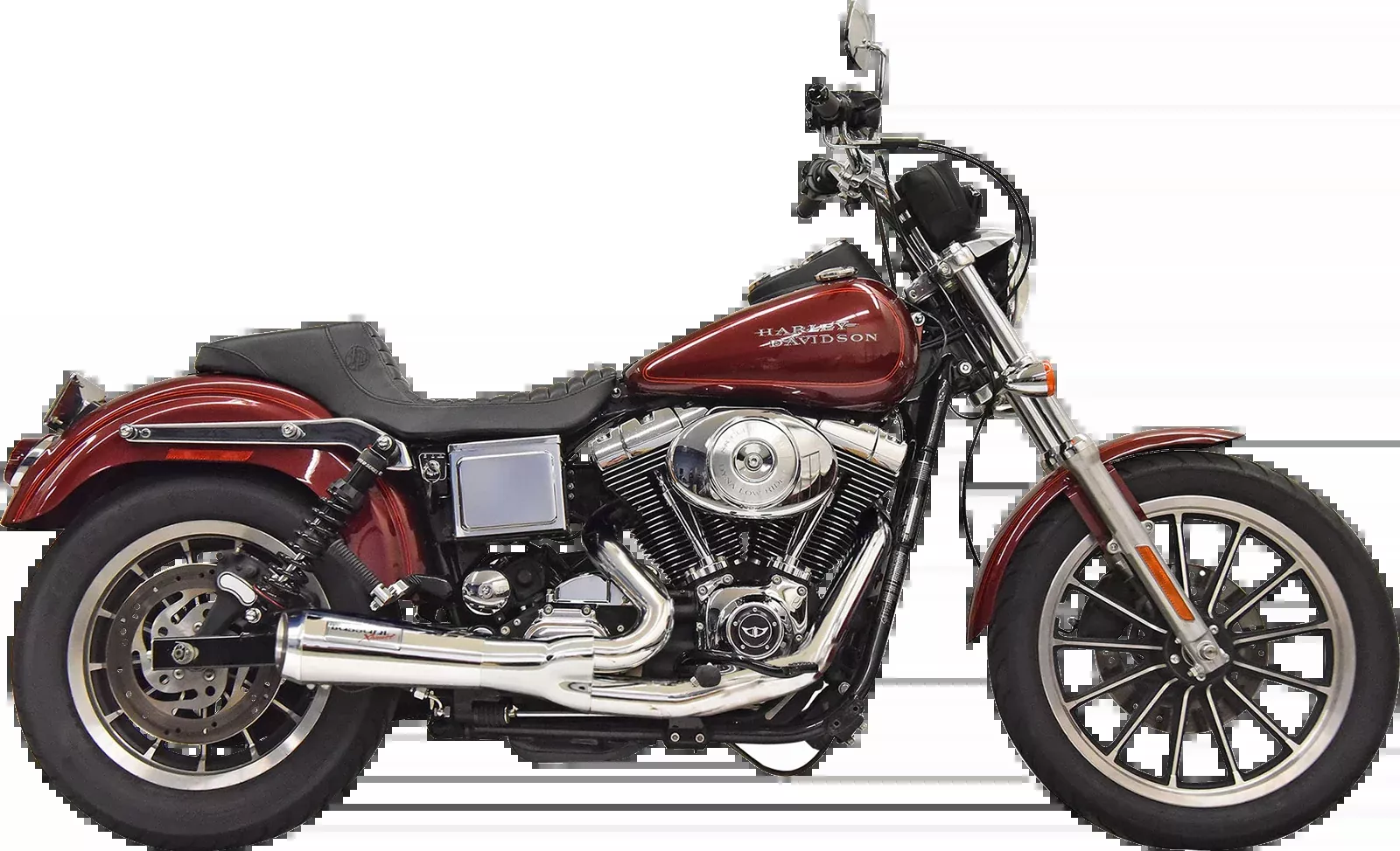 Bassani Ripper 2-1 Chrome Motorcycle Exhaust fits 1991-05 Harley Dyna FXDB FXDL
