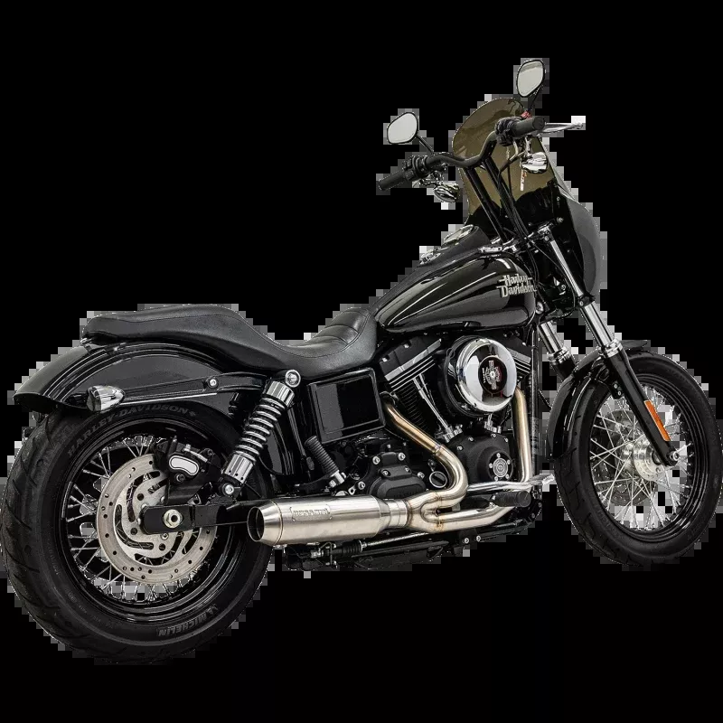 BASSANI RIPPER SUPERBIKE 2:1 SS EXHAUST HARLEY DAVIDSON DYNA MODELS 06-17