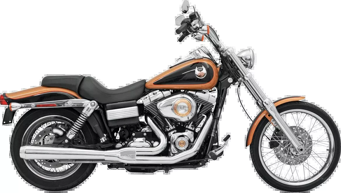 Bassani Road Rage 2-1 Exhaust 2006-2017 Harley Dyna Super Glide Street Bob FXDF
