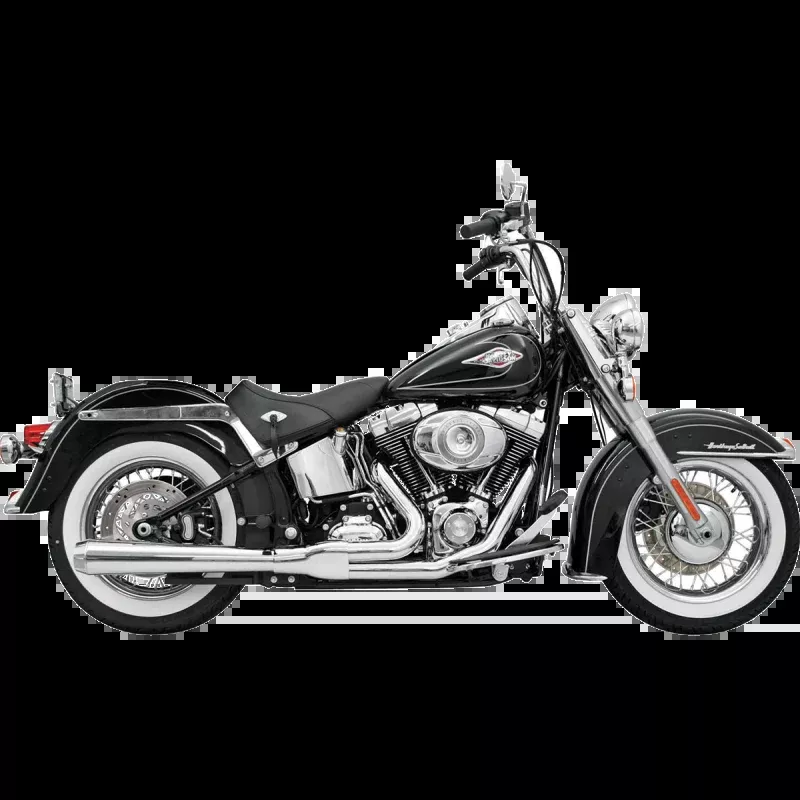 BASSANI ROAD RAGE 2:1 EXHAUST HARLEY DAVIDSON SOFTAILS 18-25