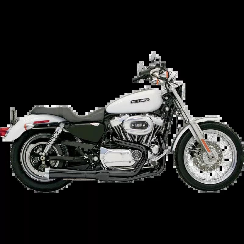 BASSANI ROAD RAGE 2:1 EXHAUST HARLEY DAVIDSON SPORTSTER 86-03