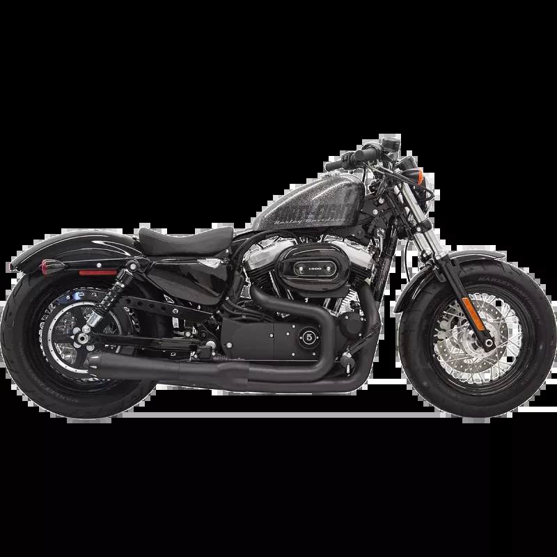 BASSANI ROAD RAGE 2 MEGA POWER 2:1 EXHAUST HARLEY SPORTSTER 14-24