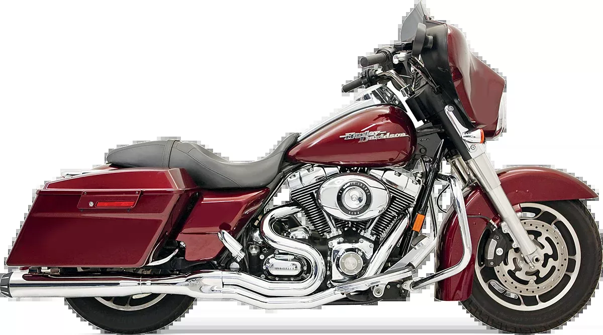 Bassani Road Rage II B1 Power 2:1 Exhaust System 1995-2016 Harley Touring Models