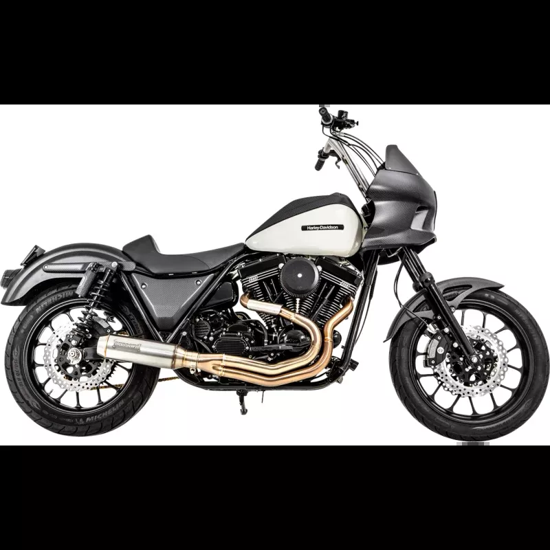 BASSANI STAINLESS 2:1 SUPERBIKE EXHAUST HARLEY DAVIDSON FXR MODELS