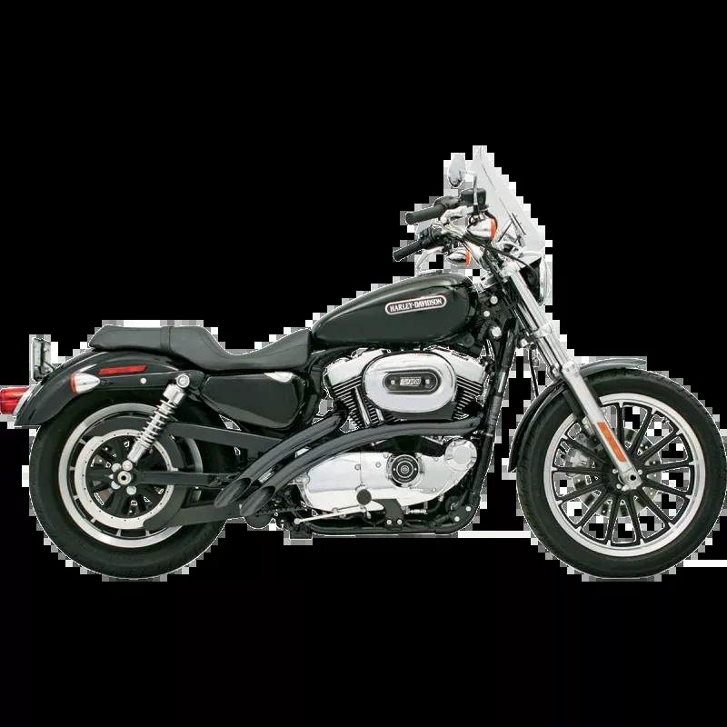 BASSANI SWEEPER 2:2 EXHAUST SYSTEM HARLEY DAVIDSON SPORTSTERXL 86-24