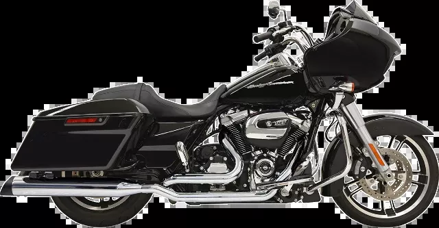 Bassani True Dual Cross-Under Exhaust Headpipes for 2017-2026 Harley Touring