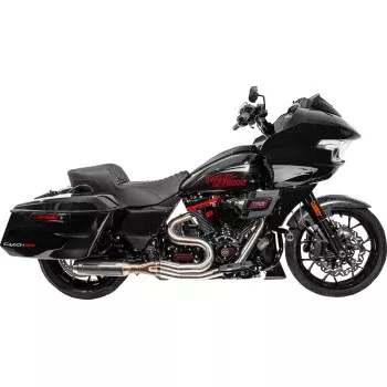 Bassani Xhaust 2-into-1 Road Rage III Exhaust System - M8 Touring - 1F22SSE