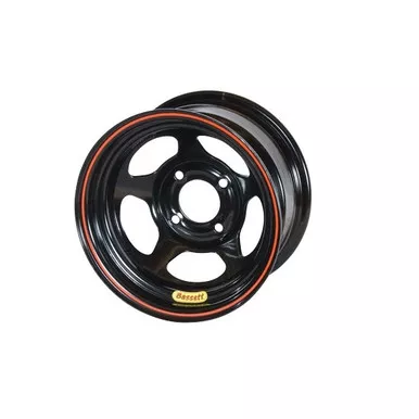 Bassett 13x8 4x100mm 3in BS Black 38SH3