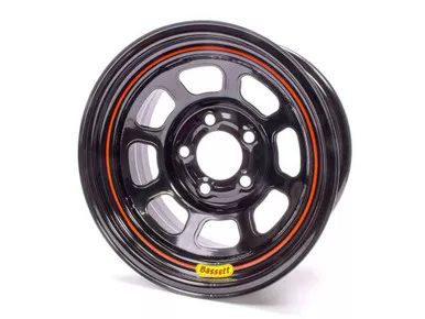 Bassett 15x8 5x5 Black Spun 58S51