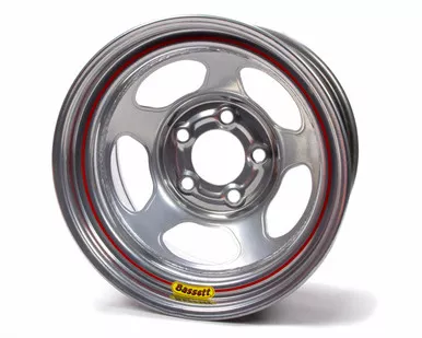 Bassett 15x8 5x5 Silver Inertia Armor Edge 58R52E