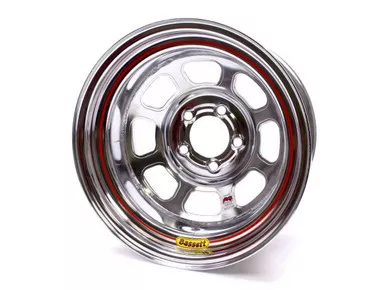 Bassett 15x8 Chrome Wheel 4.75inBC 4in BS 58DC4IC