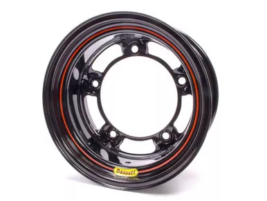 Bassett 15x8 W/5 Black Spun 58SR5