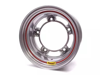 Bassett 15x8 W/5 Silver Spun 58SR2S