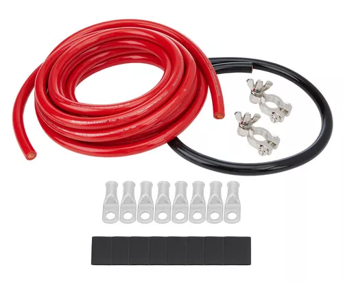 Battery Cable Kit 2 Gauge 1 Battery ALL76110