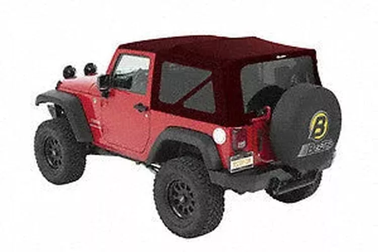 Bestop Supertop (Crushed Red Pepper Twill) 54822-68 fits 2007-2017 Jeep Wrangler
