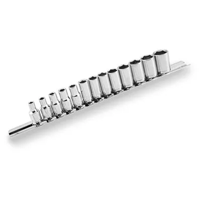 BikeMaster 13-Piece 1/4″ Drive Metric Socket Set