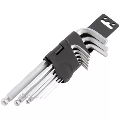 BikeMaster Metric Short Ball End Hex Wrench Set