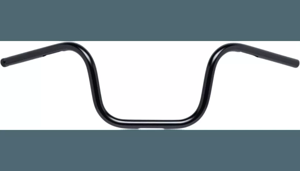 Biltwell 1" Handlebar w/ TBW Plugs for Harley Davidson Models Chump - Black