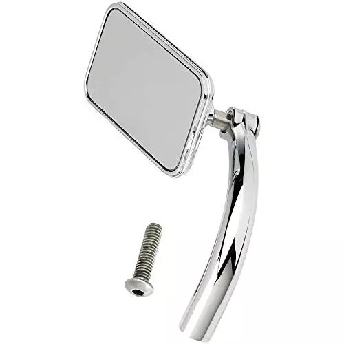 Biltwell (UM-REC-HD-CP) Rectangle Perch Mount Mirror For H-D-Chrome
