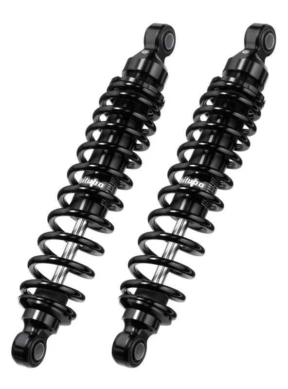 Bitubo Suspension Bitubo WMB0 Twinshocks Adjustable: Spring Preload, Length 351mm, Dark Edition G0024WMB02V2