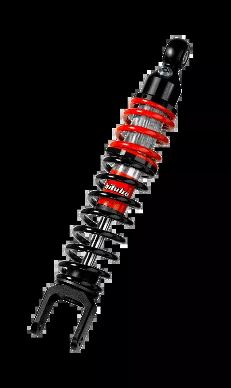 Bitubo Suspension Bitubo YXB0 Monoshock Rear Adjustable: Spring Preload, Red And Black Springs SC066YXB01