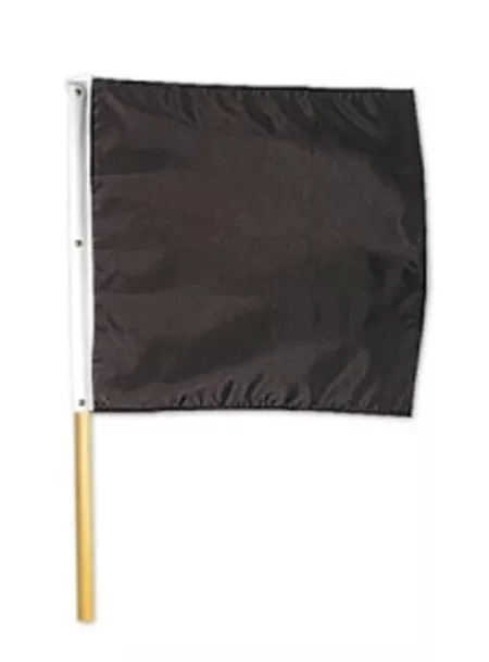 Black Racing Flag
