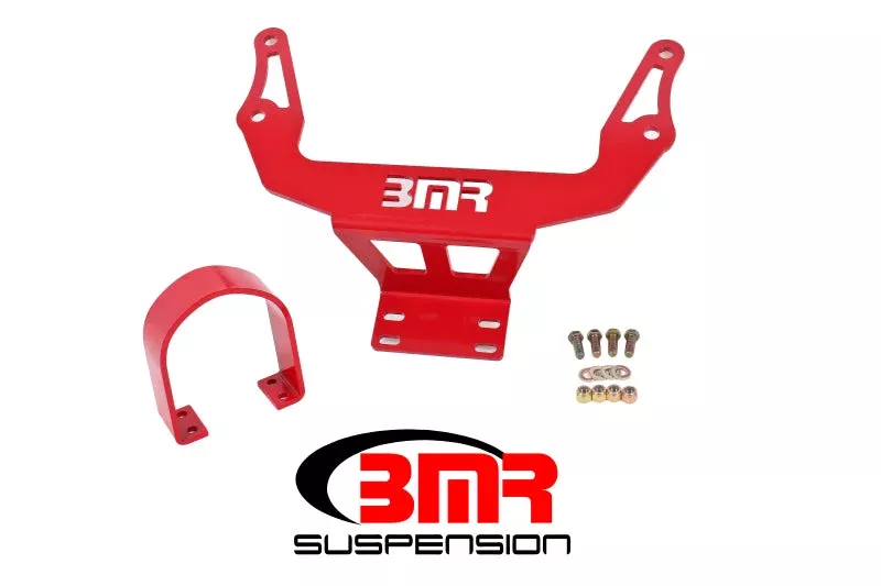 BMR Suspension Front Driveshaft Safety Loop - Red fits 2015-2020 Dodge Challenger