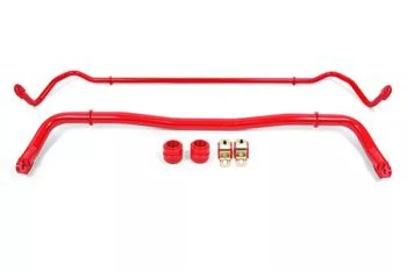BMR Suspension Front / Rear Sway Bar Kit w/ Bushings - Red fits 2008-2020 Dodge Challenger