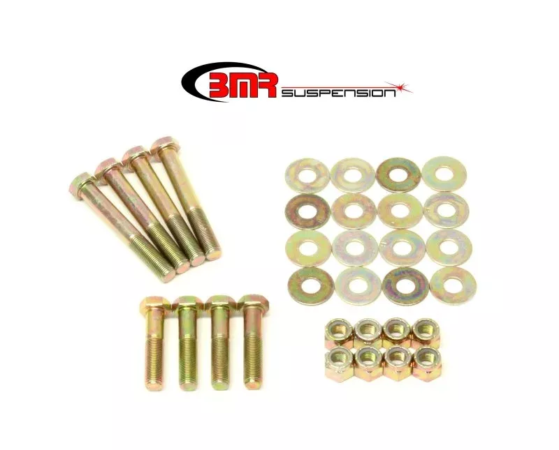 BMR Suspension Front Upper/Lower Control Arm Hardware Kit - Zinc Plated fits 1970-1981 2nd Gen F-Body