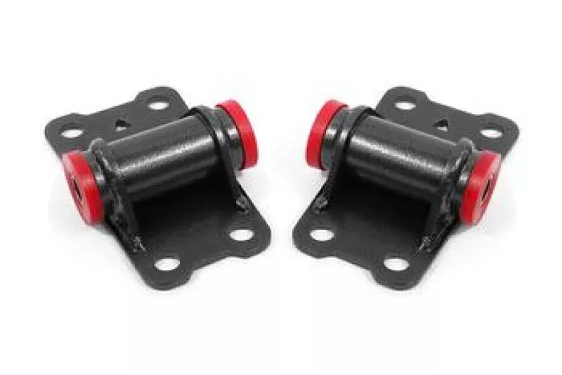 BMR Suspension MM332H Motor Mount Kit Lower Poly - Black Hammertone fits 1982-1992 Chevrolet Camaro / Pontiac Firebird