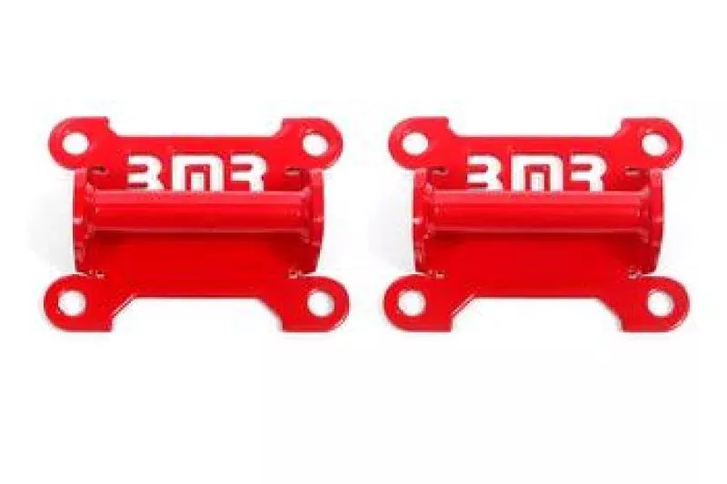 BMR Suspension Motor Mount Kit (Solid Steel) – Red fits 1998-2002 Chevrolet