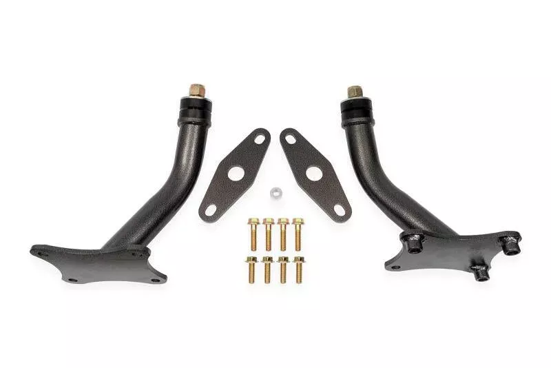 BMR Suspension Motor Mount Kit w/ Solid Bushings - Black Hammertone fits 2016-2024 Chevrolet Camaro