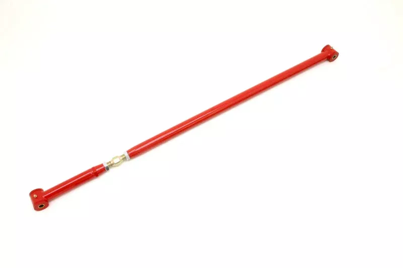 BMR Suspension MPHR002R On-Car Adj. Chrome Moly Panhard Rod (Polyurethane) – Red fits 1982-2002 Chevrolet Camaro / Pontiac Firebird