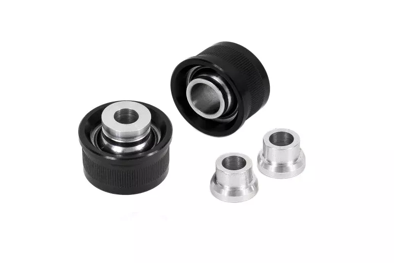 BMR Suspension Rear Lower Outer Trailing Arms Bearing Kit – Black fits 2016-2020 Chevrolet Camaro