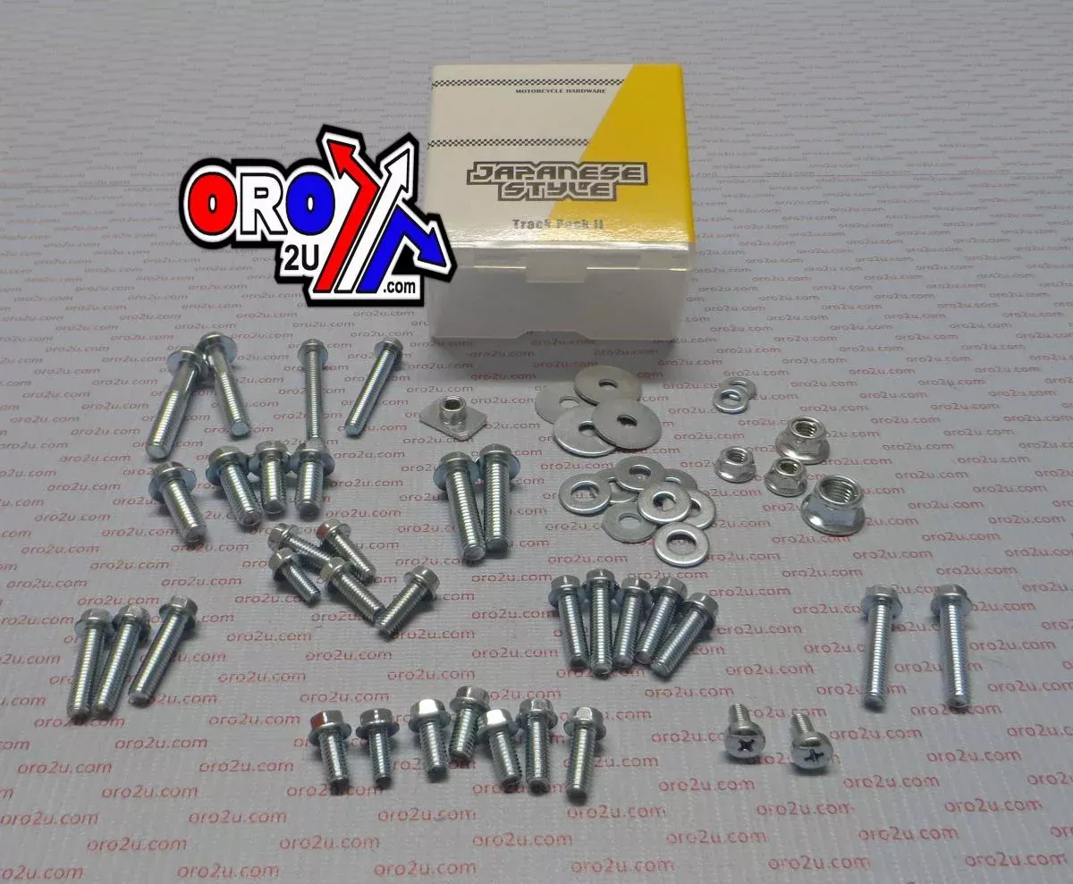 BOLT KIT FACTORY JAPANESE STYL, METRIC OFF ROAD KIT TRACK PACK, BKT-01