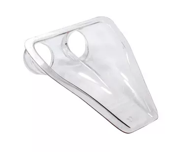 Brake Duct-Clear Teardrop 2-Hole BBP-7031
